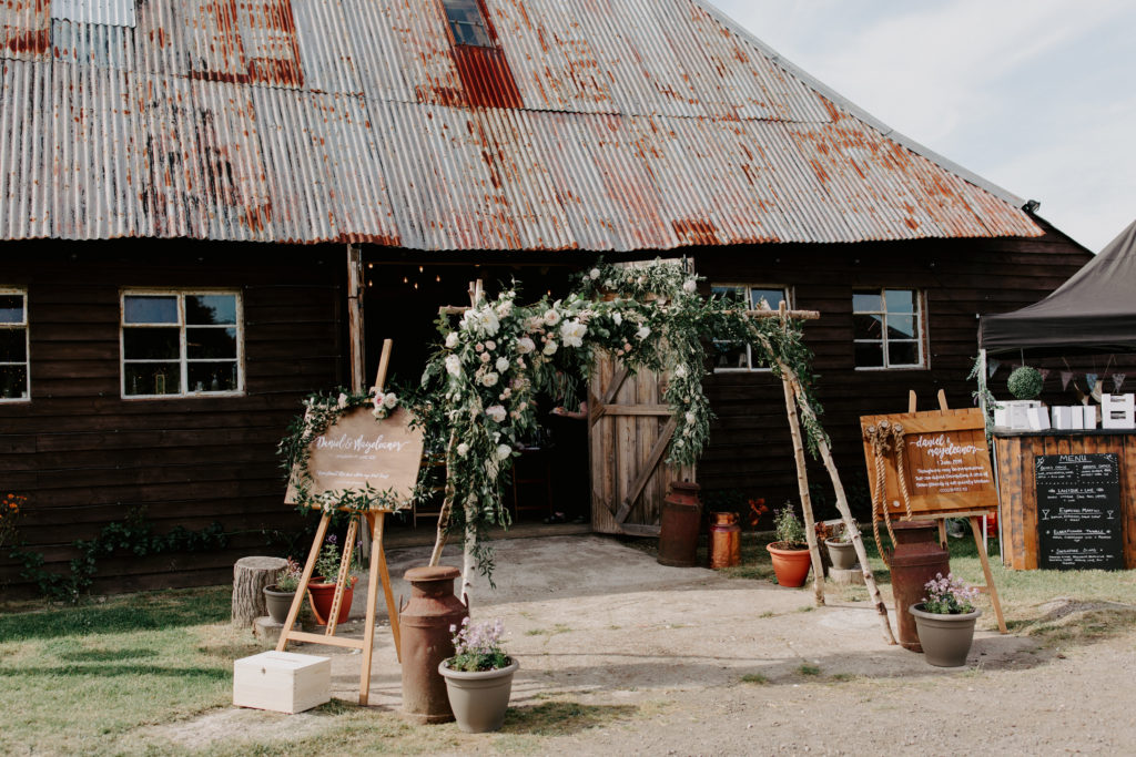 the house meadow kent wedding