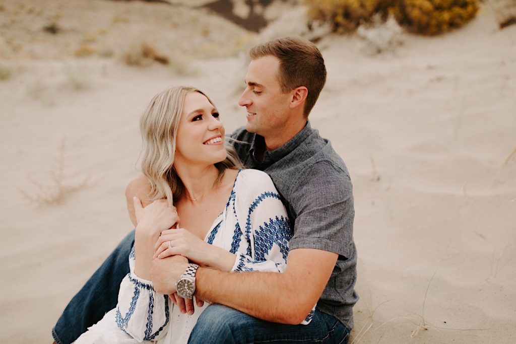 Columbia River Gorge Engagement Photos