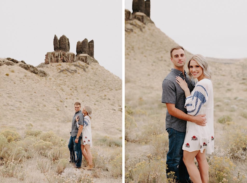 Columbia River Gorge Engagement Photos