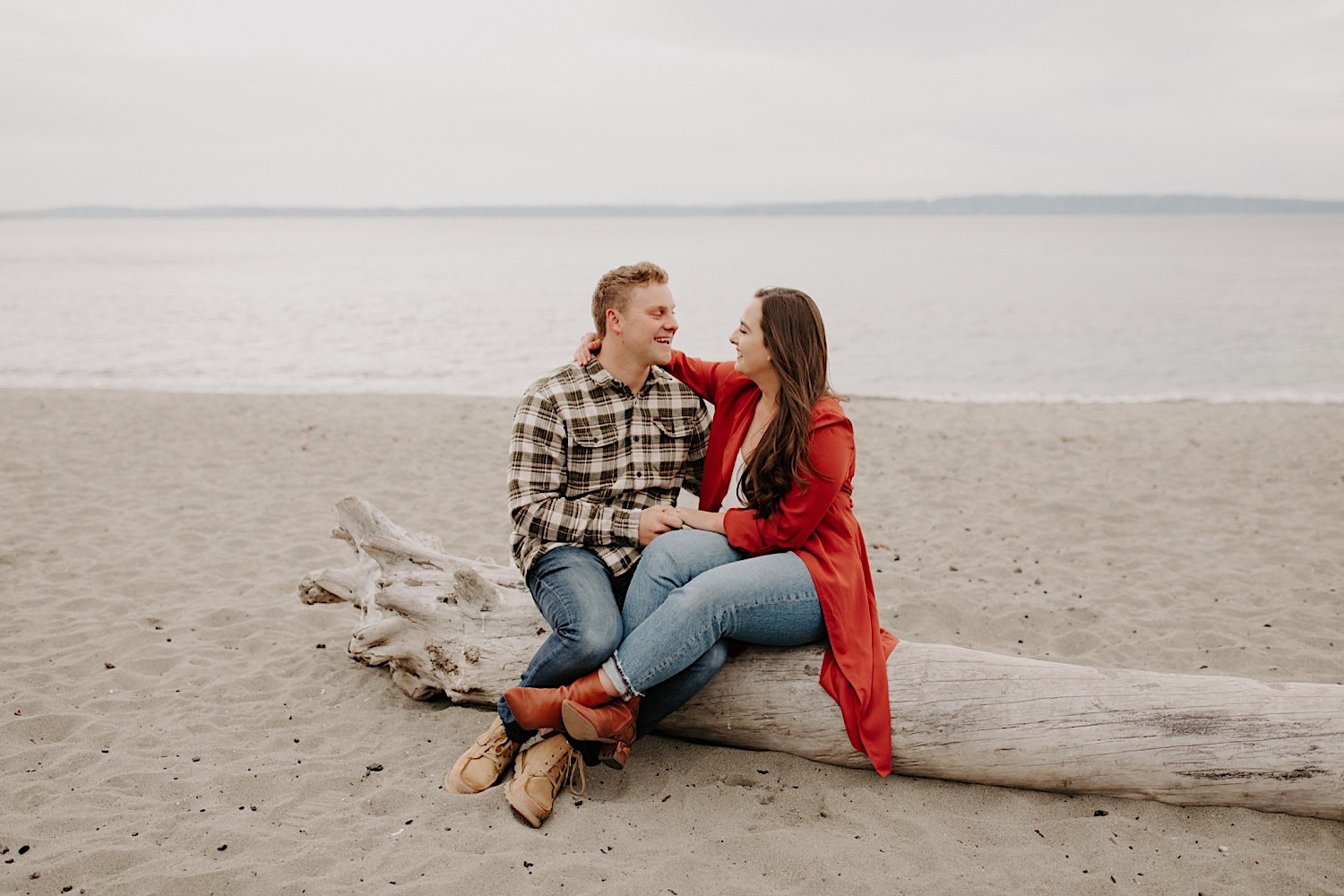 Golden Gardens Engagement Session Seattle Wa Amy Charles