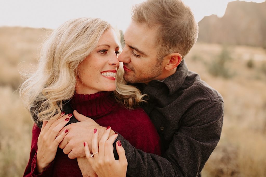 Smith Rock State Park Engagement Photos