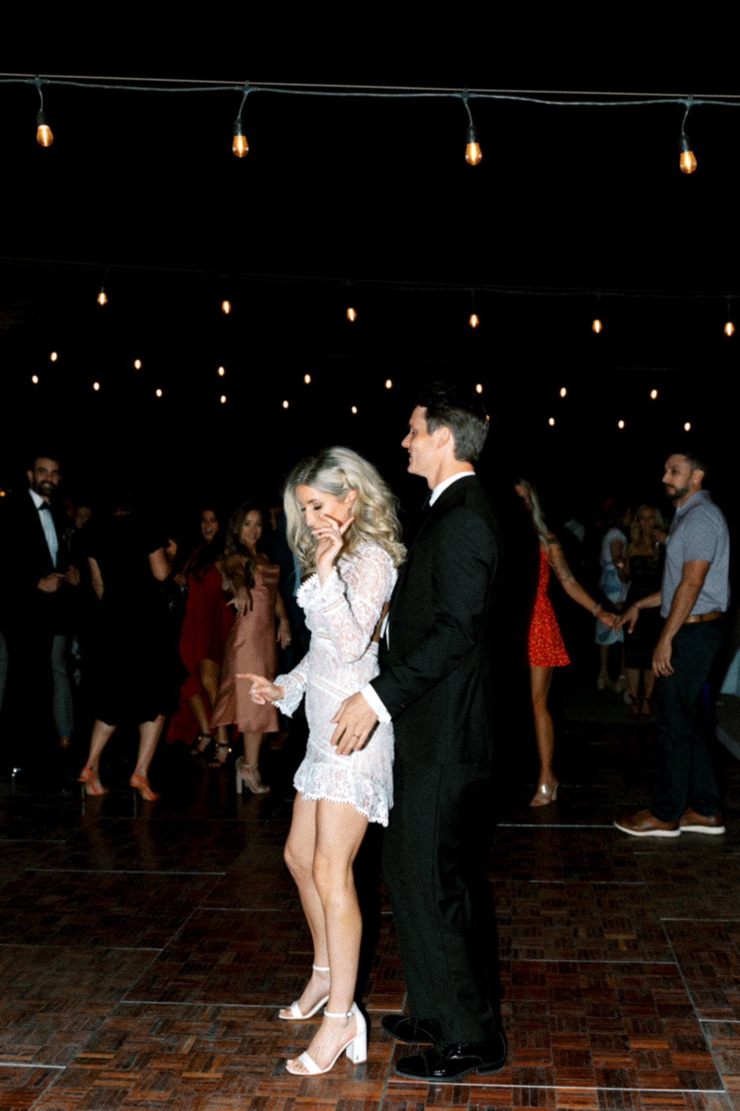 Abeja Winery and Inn Wedding Dance Party