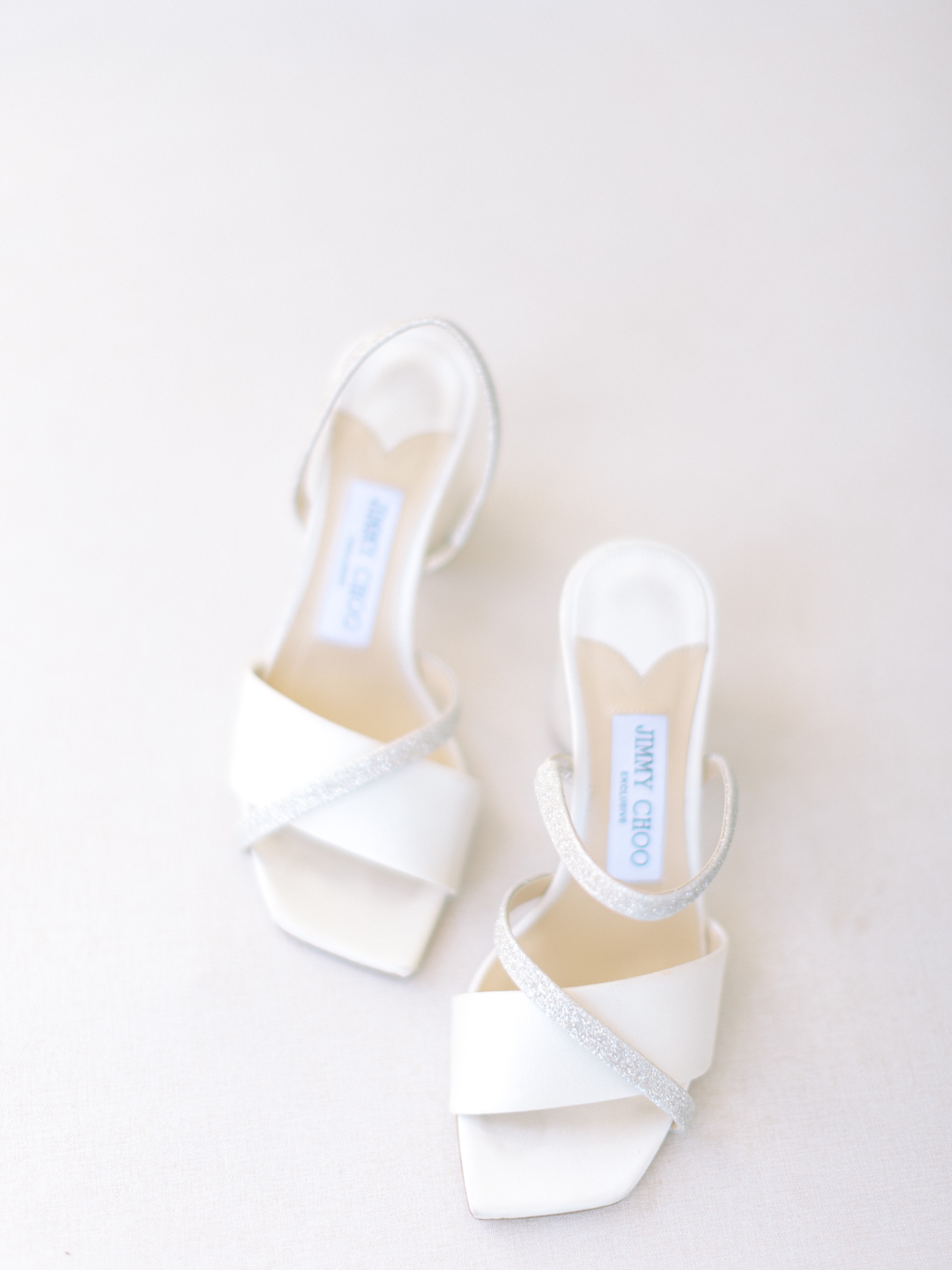 jimmy choo bridal heels for for hayden lake country club wedding